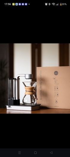 Marco Ottomatic CHEMEX 6-Cup Coffee Maker Brand New Boxed
