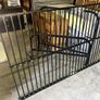 Metal framed bed Image 5