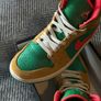 Nike Air Jordan 1 Mid "Wheat and Water Melon" Image 3