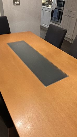 Dining table and 6 chairs