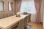 2 sets of long velvet curtains