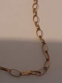 9ct gold chain  hallmarked 375