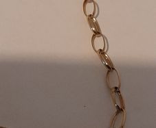 9ct gold chain  hallmarked 375