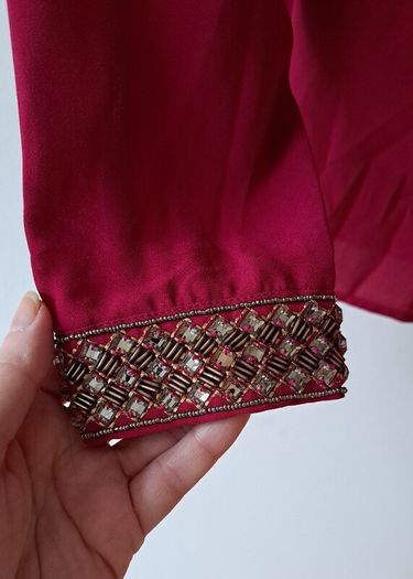Oasis Burgundy top