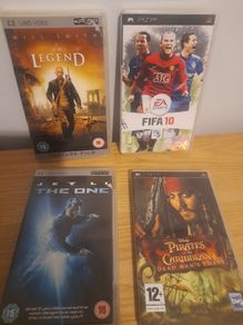 Psp games and movies