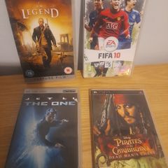 Psp games and movies