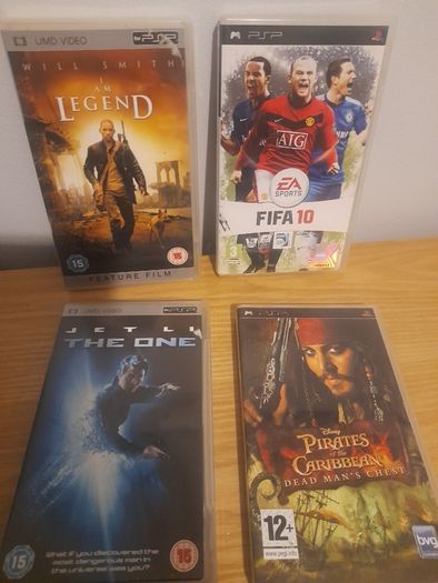 Psp games and movies