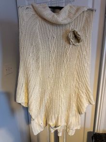 Cream of Denmark cape linen & mohair  Postage included