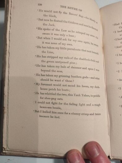 4x Early Rudyard Kipling Hardback Novels
