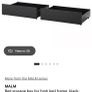 Malm underbed storage 1 drawer Image 8