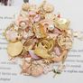 20 Pack Pink Enamel Paint Metal Charms Bulk Handmade Earrings Bracelets Necklaces Pendants Findings DIY Arts Projects Jewellery Making (FREE POSTAGE) Image 3