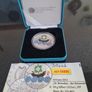 2011 St Brendan 10 Euro Coloured Silver coin in Box Image 2