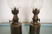 Antique/Vintage French Pigeon Lamps