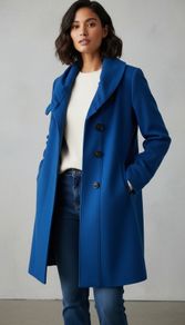 Warm Wool Eric Fend Women's Wool and Cashmere Coat