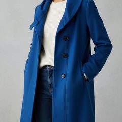 Warm Wool Eric Fend Women's Wool and Cashmere Coat