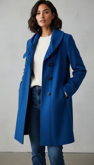 Warm Wool Eric Fend Women's Wool and Cashmere Coat