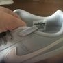 Nike court royal canvas trainers Image 4