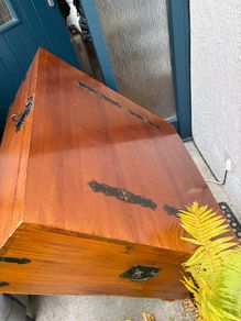 wooden chest