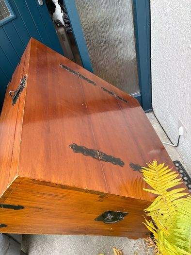 wooden chest