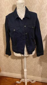 Navy denim jacket