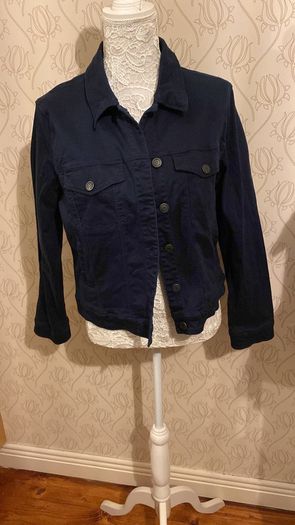 Navy denim jacket