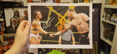 WWE Sami Zayn & Neville Autographs