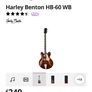 Harley Benton  HB 60 WB Image 6