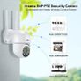 2K+Auto Tracking Security Camera Outdoor with Color Night Vision,Hiseeu 3MP PTZ Digital Zoom Wifi Security Camera 360 View CCTV Camera with 2-Way Audio,Auto Cruise,Remote Access,IP66 Waterproof Image 7