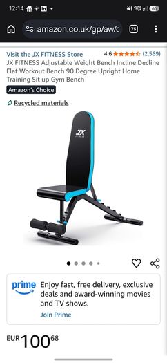 Adjustable Gym Bench