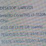 Toshiba Satellite Model L855-S405, Intel Core i3-3120M CPU, 2.5GHz, 4GB Ram, 750GB HDD, Windows 10, Microsoft Edge, Chrome Image 5