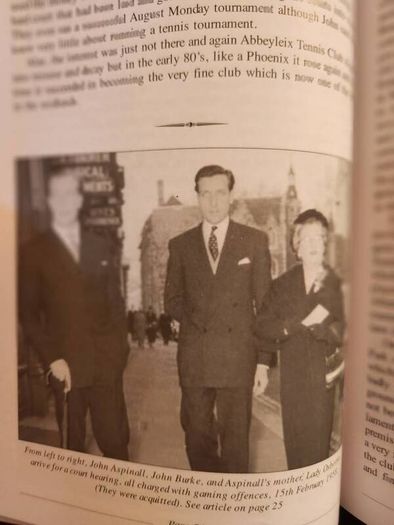 Abbeyleix. It Started in the jelly's Pit. 100 years Of Tennis In Abbeyleix. First Edition Hardback With Dustjacket In Very Good Condition.