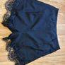 Women's Black Shorts Image 2