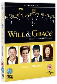 Will & Grace Season 4 DVD Brand New & Sealed