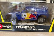 Volkswagen Rally Race Touareg Rare 1/18 Burago #2