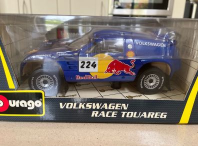 Volkswagen Rally Race Touareg Rare 1/18 Burago #2