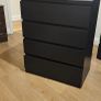 Chest of drawers small 2 draws and big 4 draws Image 6