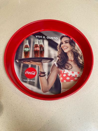 Coca Cola Metal Tray 36 cm