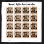 2011 Ireland Women's Rights Commemorative Stamps Plate 1B1B1B1B Fine CDS Used with Dublin cancel of 3rd March 2011 (First day of issue) on envelope extract Image 3