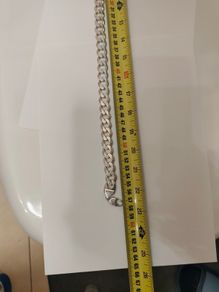 Mans neck chain silver 150g