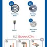 Dremel SpeedClic Cutting Wheels Set - Accessory Kit with 10 Rotary Tool Cutting Discs and Mandrel [Energy Class A] Image 6