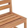 Garden Bench 170 cm Solid Teak Wood Image 5
