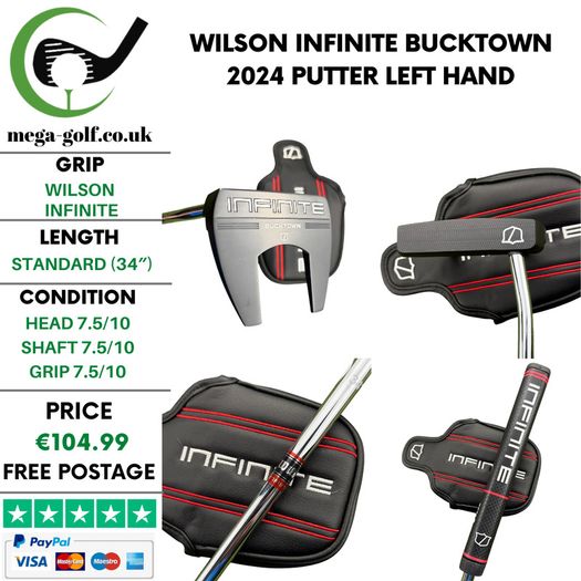 Wilson Infinite Bucktown 2024 Putter / 34'' / Left Hand