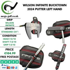 Wilson Infinite Bucktown 2024 Putter / 34'' / Left Hand