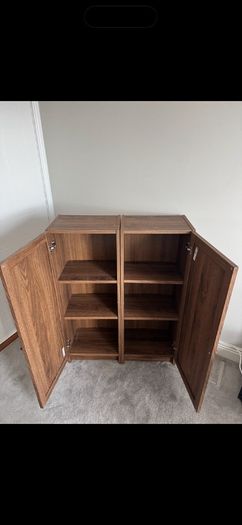2 Ikea Billy Bookcases