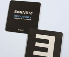 Eminem - Recovery promo beermats