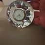 killarney diamond .shaped crystal clock beautiful crystal clock Image 2