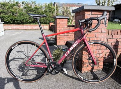 Cube Attain SL - Red - 58cm