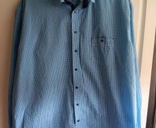 Marco Capelli Firenze Blue Check Shirt