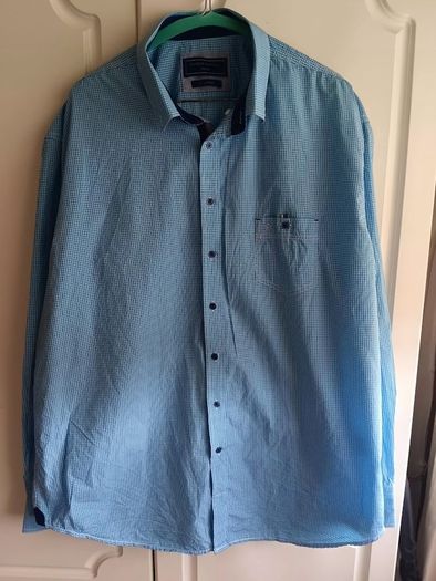 Marco Capelli Firenze Blue Check Shirt