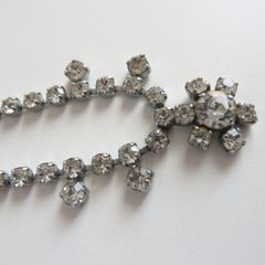 Vintage 1950s rhinestone necklace